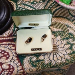 Genuine Onyx Earrings